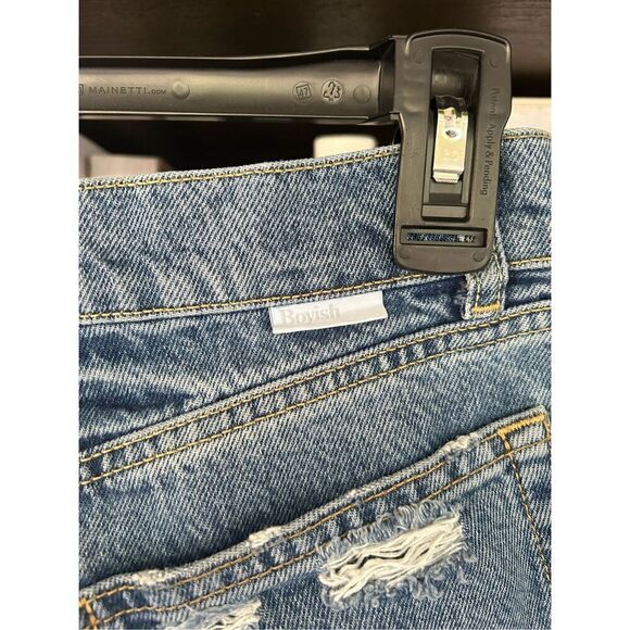 Boyish The Cody High Rise Cut Off Shorts In Authentic Rigid Size 24 - Picture 7 of 8
